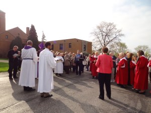 Joint Palm Sunday Procession 2012