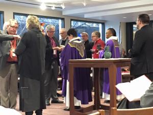 Opening Eucharist at the 2016 Spring Conference of Bishops -- Photo by Bishop Ray Tiemann, Southwestern Texas Synod