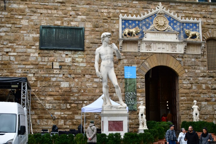 full size replica of statue of david by michelangelo